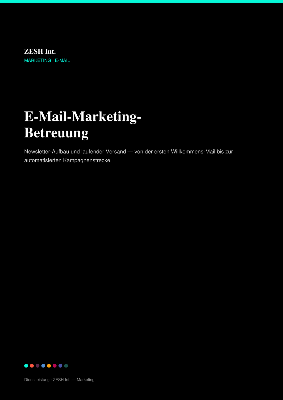 E-Mail-Marketing-Betreuung