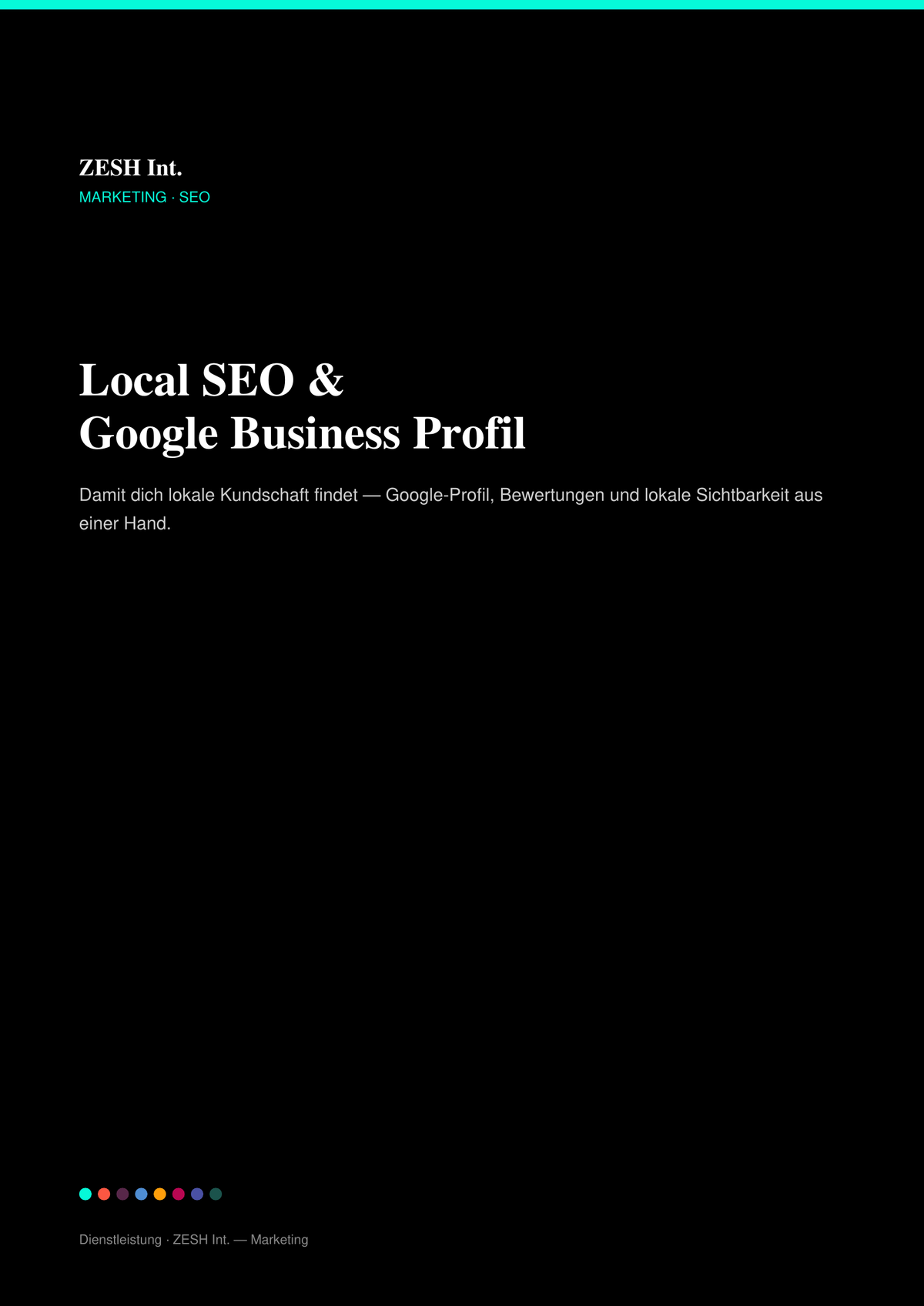 Local SEO & Google Business Profil