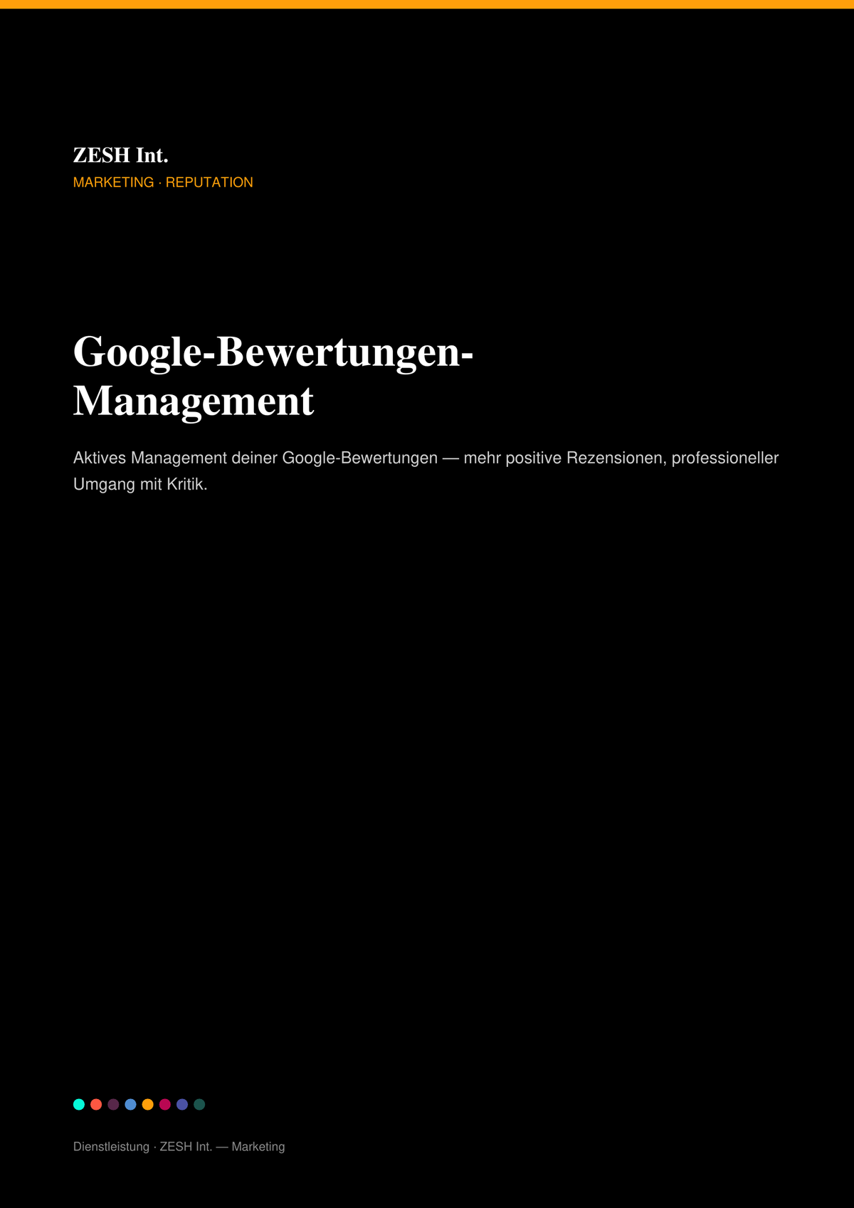 Google-Bewertungen-Management