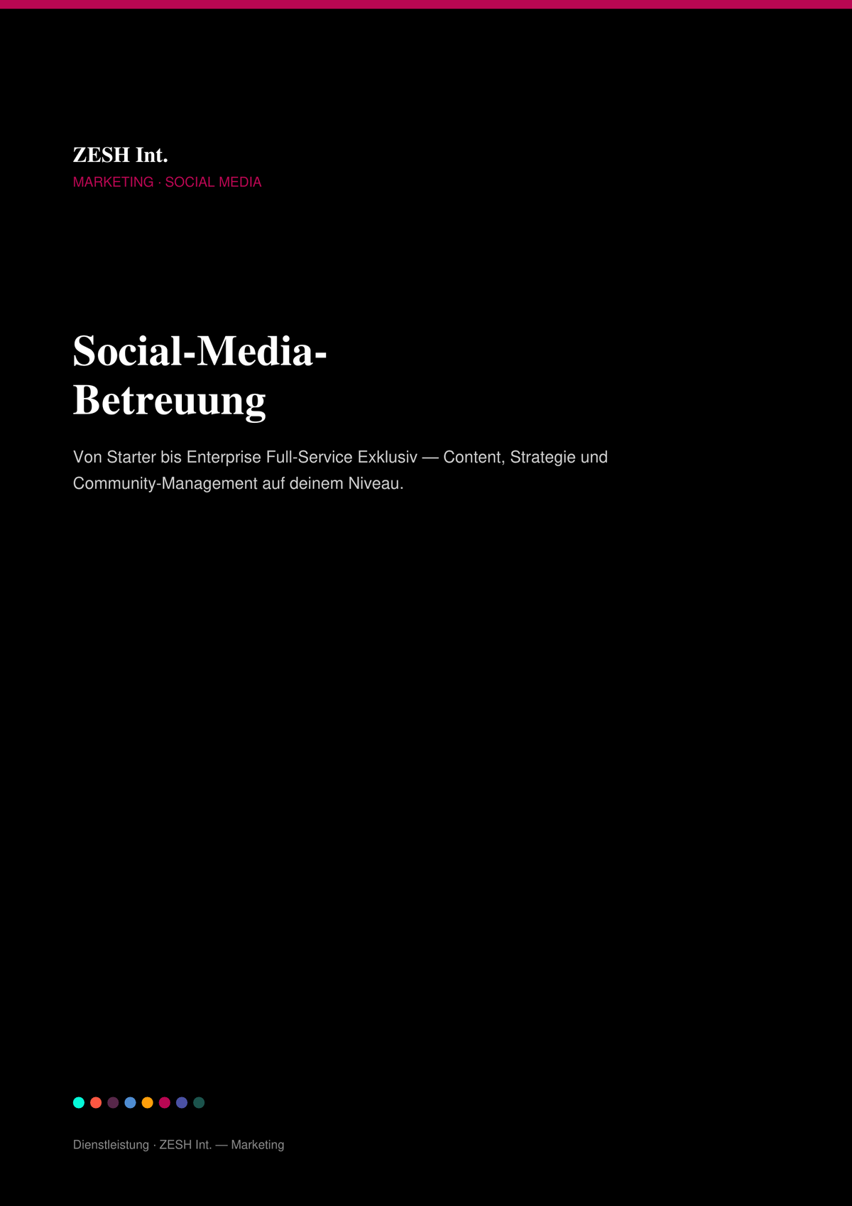 Social-Media-Betreuung